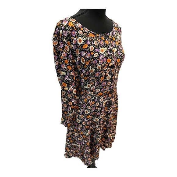 Joan Leslie Vintage Floral Button Down Dress 14 Petite - Picture 2 of 10